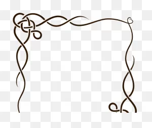 Leafless Vine Frame PNG-WebP Clip Arts - Elegant Border Lines Png ClipartFlare.com 