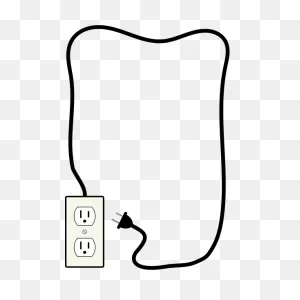 Vector Illustration Of Electricity Plug And Outlet Decorative ClipartFlare.com 