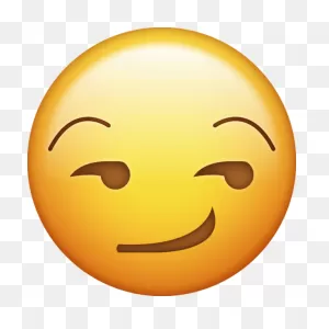 Smirk Emoji [Free Download Smirk Face Emoji] | Emoji Island