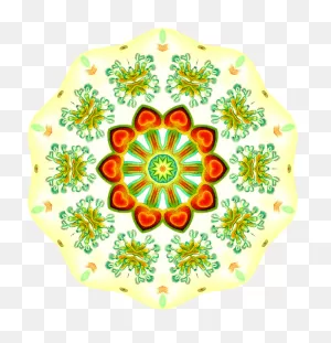 Visual Arts,symmetry,circle - Embroidery Clipart - Full Size ClipartFlare.com 