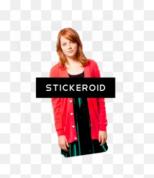 Emma Stone Casual Dress - Girl | Full Size Png Download | ClipartFlare