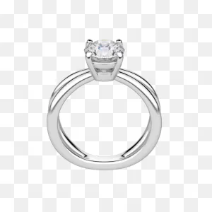 Demi Round Cut Engagement Ring