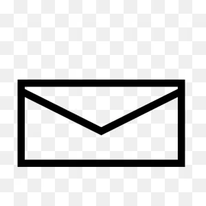 Minimalist Envelope Icon, Closed | Free PNG-WebP