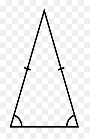 If You Said The Base Of This Triangle Was On The Bottom, You Would ClipartFlare.com 