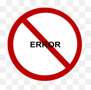 Clipart Of No Error Sign Free Image Download