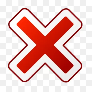 Red Round Error Warning Vector Icon | Free PNG-WebP