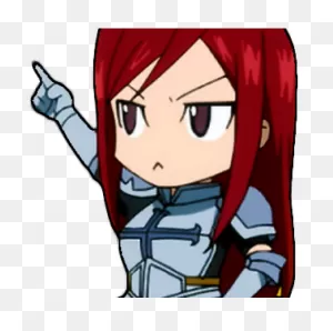 Chibi Clipart Fairy Tail - Fairy Tail Chibi Erza - Png Download ClipartFlare.com 