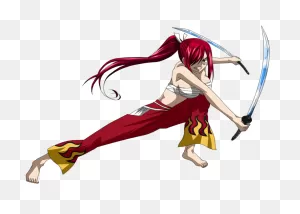 Erza Scarlet Png - Erza Png Chibi Fairy Tail Clipart - Large Size ClipartFlare.com 