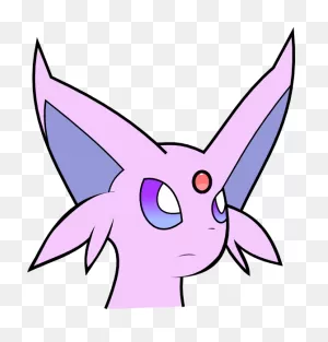 Espeon Face 1 By Horsylove12 On 