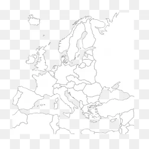 Outline Map Of Europe - ClipartFlare - ClipartFlare - ClipartFlare
