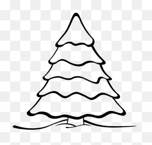 Evergreen Tree Clipart Black And White - Clipart Best - Clipart Best