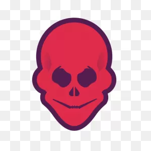Evil Skull Logo Transparent Png & PNG-WebP Vector