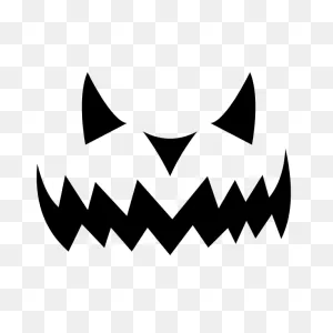 Evil Jack-O-Lantern Silhouette | Free PNG-WebP