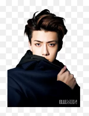 Sehun, Exo, And Exo-K Image - Sehun Black And White | Full Size ClipartFlare.com 