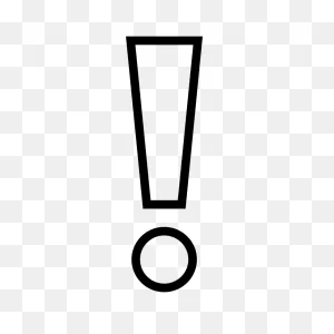 White Exclamation Mark Emoji Clipart. Free Download Transparent ClipartFlare.com 