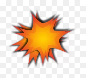 Explosion Pow Detonation - Free Vector Graphic On ClipartFlare