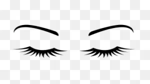 How To Apply False Lashes - ClipartFlare