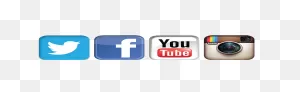Twitter Facebook Instagram Logos