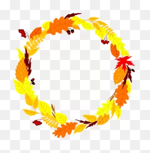 Free Fall Leaves Border Png - Leaf - (550X550) Png Clipart Download