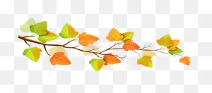 Free Png Download Autumn Png Images Background Png - Branch Fall ClipartFlare.com 