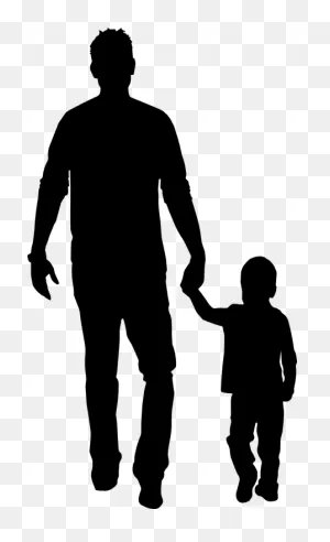 Father Child Silhouette Parent And - Free Vector Graphic On Pixabay
