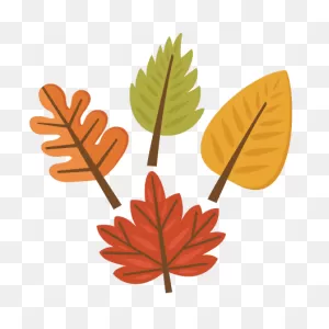 Fall Leaf Set PNG-WebP Cutting S For Scrapbooking PNG-WebP - Cute Fall ClipartFlare.com 