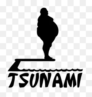 Fat Man Jump - Free Image On ClipartFlare