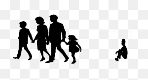 Free Family Walking Silhouette, Download Free Family Walking ClipartFlare.com 
