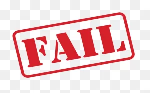 Fail Stamp - Transparent Failure Clip Art - Png Download - Full ClipartFlare.com 