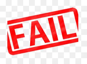 Fail Clipart Transparent - Png Download - Large Size Png Image ClipartFlare.com 