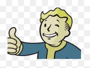 Fallout Clipart Pip Boy - Fallout Vault Boy Png | Full Size Png ClipartFlare.com 