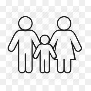 Family Symbol Clipart - Family, White, Text, Transparent Clip Art