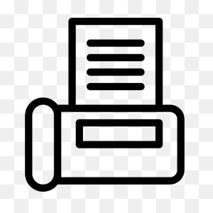 Fax Icon | Line Iconset | Iconsmind