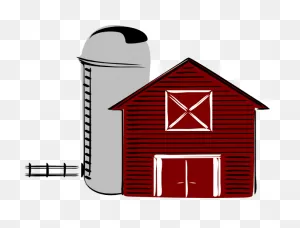Farm Barn Cartoon - ClipartFlare