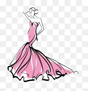 Dress Clothing Woman Dress Clipart - Dress Clipart Clothing Clip Art