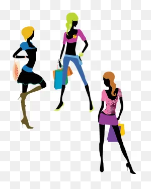 Fashion Clipart Graphic - Ladies Fashion Clip Art - Png Download ClipartFlare.com 