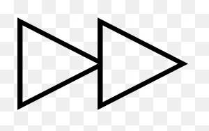 Download Fast Forward Blank Button - White Fast Forward Button Png ClipartFlare.com 
