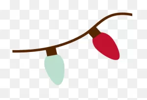 Download Hd Christmas Lights Clipart - Fairy Lights Clipart Png ClipartFlare.com 