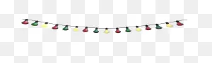 Freebie! Colourful String Lights, Png Overlay. By Lewis4721 On ClipartFlare.com 