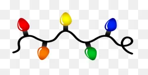 Rainbow Christmas Lights | Christmas Clipart Free, Christmas Light ClipartFlare.com 