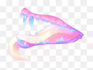 Anime Fangs Transparent Png Image - Pastel Teeth - (500X380) Png ClipartFlare.com 