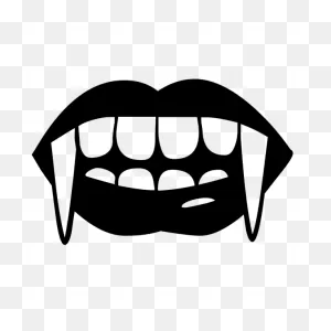 Fang Vampire Tooth Clip Art - Vampire Png Png Download - 600*600 ClipartFlare.com 