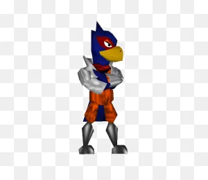 Nintendo 64 - Star Fox 64 - Falco Lombardi - The ClipartFlare