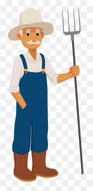 Farmer Agriculture, Farmer, Clip Art, 18Th, Farmers, - Transparent ClipartFlare.com 