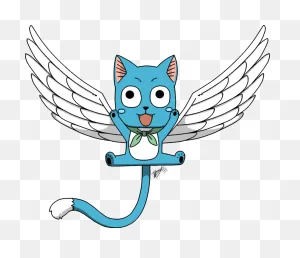 Happy - Fairy Tail By Shanyhi On  | Fairy Tail Happy ClipartFlare.com 