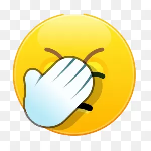 Facepalm Emoji Png Image | Png Mart