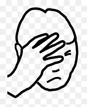 July Clip Art Others - Facepalm - Png Download - Full Size Clipart ClipartFlare.com 