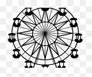 Drawn Ferris Wheel Silhouette - Optical Illusions For Kids Clipart ClipartFlare.com 