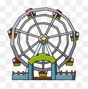 Ferris Wheel | Scribblenauts Wiki | ClipartFlare