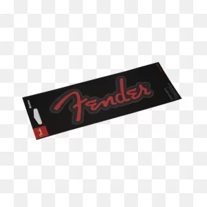 Fender 9100253000 Logo Sticker Red Glitter For Sale Online | Ebay